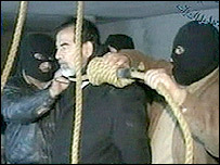 اعدام صدام حسين