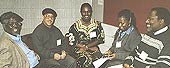 Producer Bola Olufunwa hosts a debate at Nashville, Tennessee