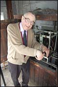 Geoff Newey at the Castle Museum