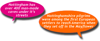 Nottingham has over 400 man-made caves