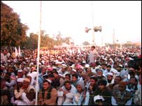 ایم ایم اے کی ریلی