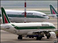 Aviões da Alitália