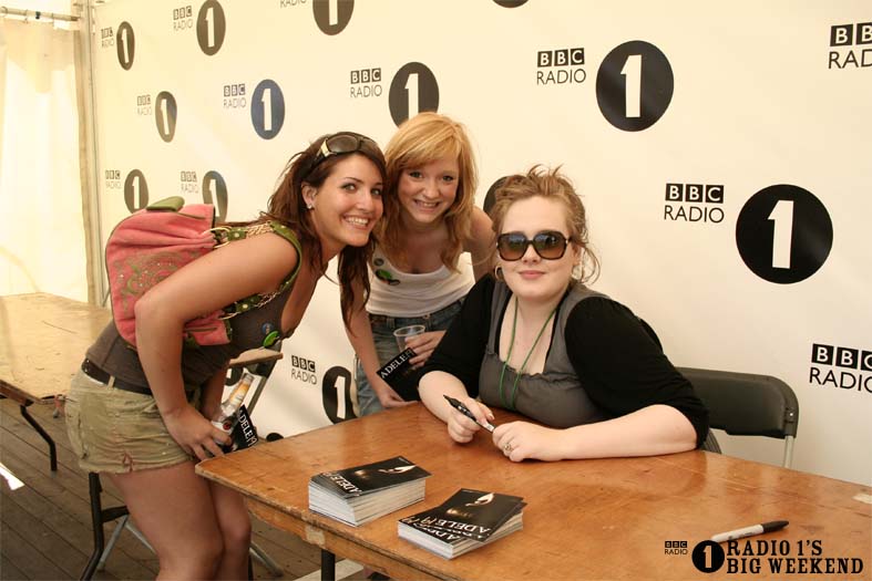Signing sessions with Adele