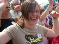 Girl dancing