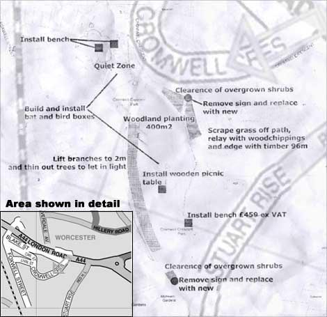 Plan for Worcester