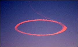 Picture: Vapour ring.