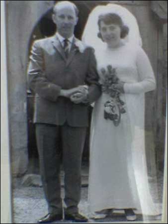 Sue on her wedding day in 1967