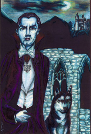 Bela finished portrait (by Glen James)