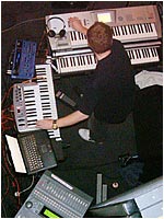 Jamie 'Rick Wakeman' Odell: keyboards & fx - 'Hope you like our new direction...'