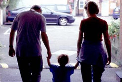 Image: parents and child