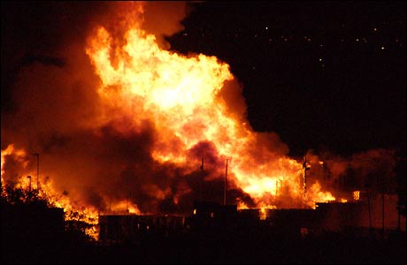 Castle Donington fire