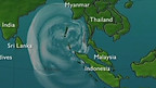 Location of the Asian Tsunami 2003