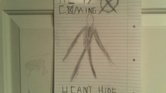 The slenderman... The slenderman...
