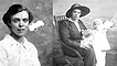 These two pictures were in the wallet of Robert Johnston's uncle, Edward Taylor.