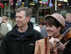Fred Weatherly with Dorothy Orr