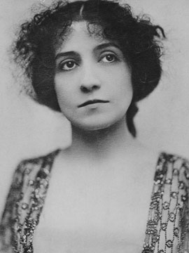 Florence Turner: photo courtesy of the British Film Institute