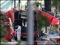 Londra'da bomba konan otobüs