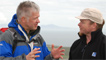 Derek and Rosie meet up with RSPB warden, Dave Bateson