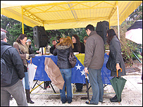 Saraybosna'da bir imza kampanyası