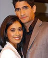 Raza Jaffrey and Preeya Kalidas