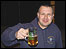Bar manager Richard Gabe