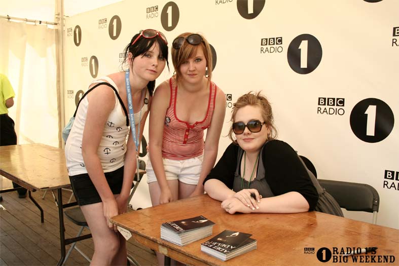 Signing sessions with Adele