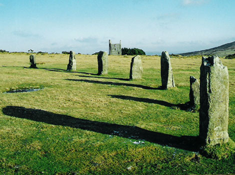 The Hurlers on Bodmin Moor