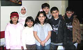 Some of the young people who took part in  the meeting