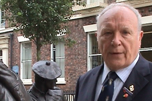 Bill talks about the memorial for the  men who were awarded the Victoria Cross in Liverpool. 