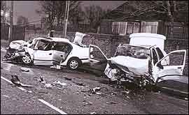 the fatal crash in Prestwich