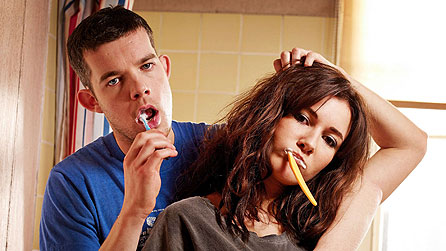 Russell Tovey and Sarah Solemani