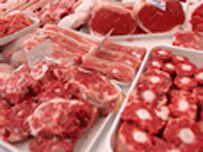 At the butchers
