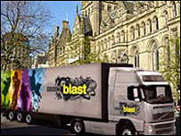Blast truck