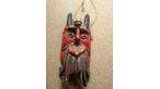 Vertical horned mask