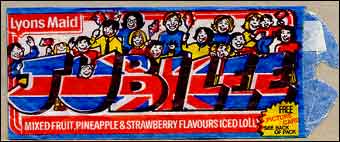 Jubilee lolly wrapper