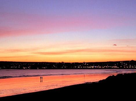 Sunset over Penzance