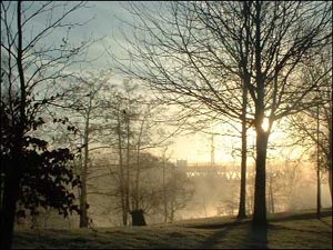 Mist on the River Severn