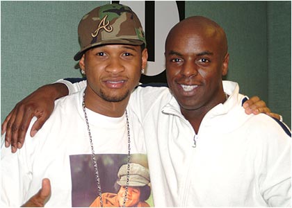 Trevor Nelson with Usher