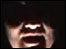 A ghostly face