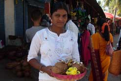 A devadasi in Karnataka