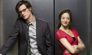 Matt Smith and Andrea Riseborough in Party Animals