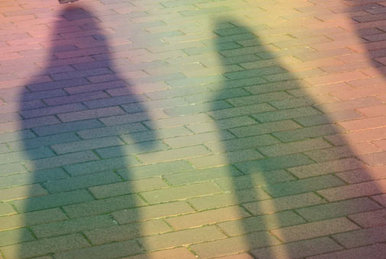 Two people