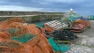 Nets on Pittenweem harbour