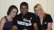 Ravi with Willie Daly's helpers.