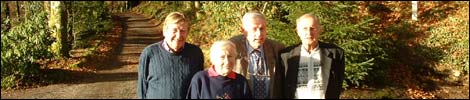The group from Dartmoor