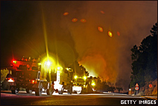 Spanish emergency vehicles