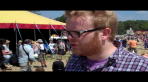 Huw ac Osian Edwards yn Glastonbury 2010