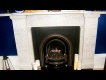 Interior Marble Fireplace.