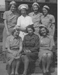 NAAFI Girls- Ashby Folville, 1942. NAAFI Girls- Ashby Folville, 1942.
