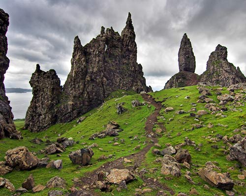 Behind the Storr © Kerstin Enderlein